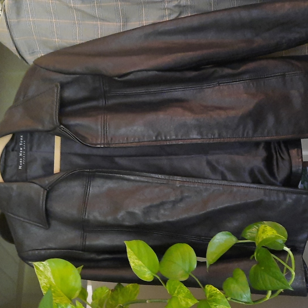 Marc New York Andrew Mark soft leather jacket